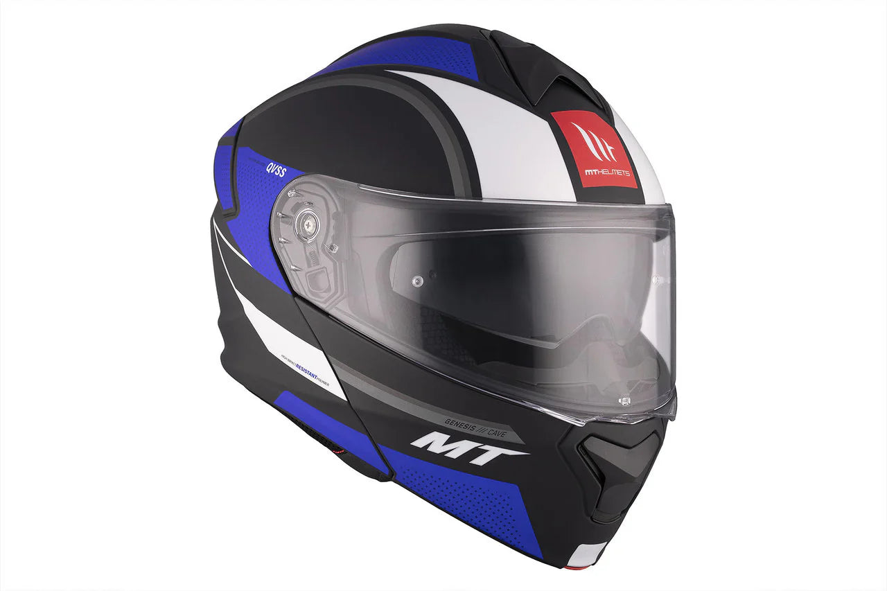 MT Genesis SV Cave A7 Casco frontal abatible mate para motocicleta – 3 – Maximomoto PT