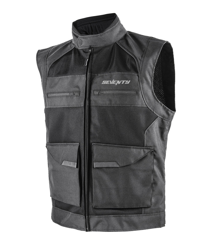 SEVENTY SD-S3 CHALECO SCIROCCO TOURING MULTI BAG BLACK – 1 – Maximomoto PT