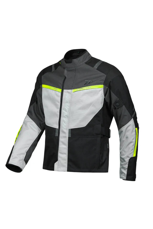 SEVENTY SD-JT83 TONALE Moto Homem Casacos Preto Cinza Amarillo Fluo – 3 – Maximomoto PT