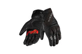 SEVENTY SD-T55 ATAK Luvas De Motociclismo Para Hombre Negro/Rojo