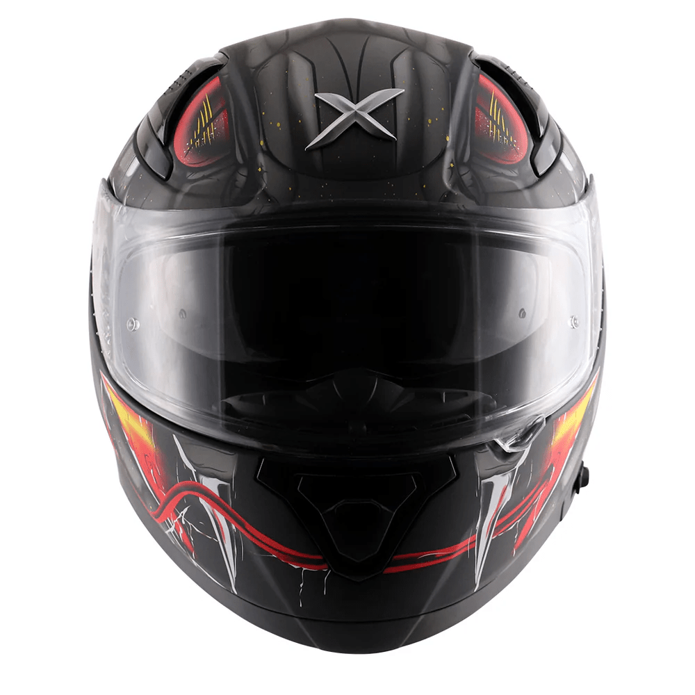AXOR APEX VENOMOUS DV Moto Integral Capacete Preto Matt Cinza – 6 – Maximomoto PT