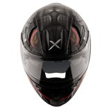 AXOR APEX VENOMOUS DV Moto Integral Capacete Preto Matt Cinza