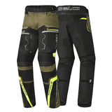 BELA WATSON Moto Textil Calcas Preto Cáqui Amarelo Branco