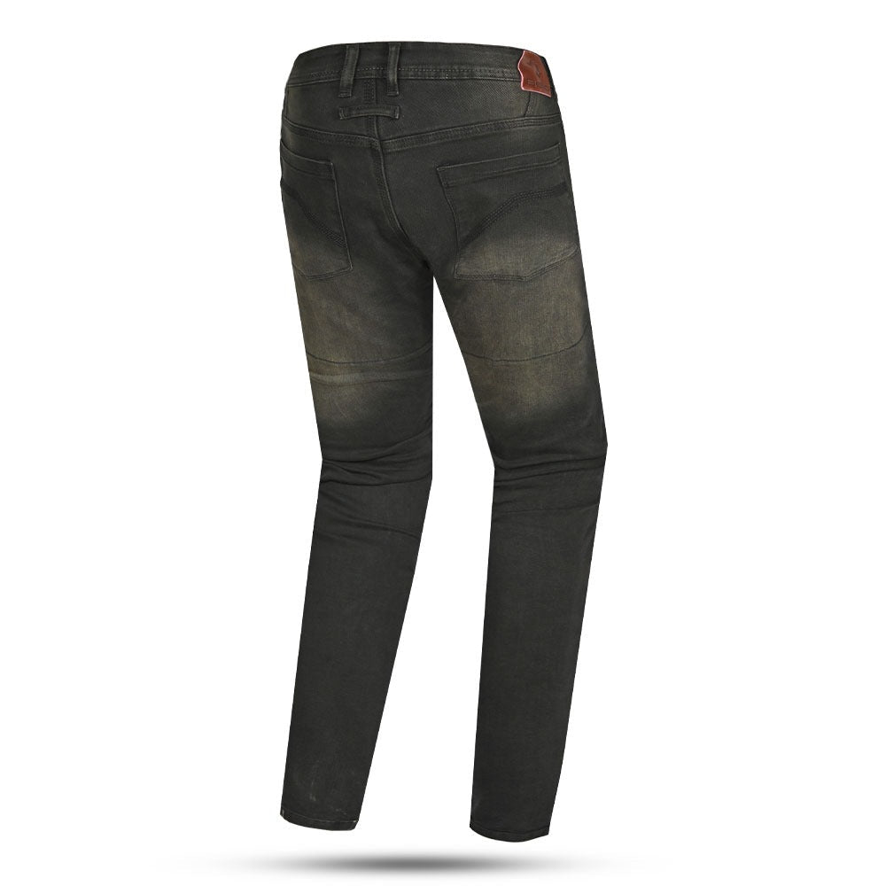 BELA DRIFTER Denim Jeans Moto Calcas Preto khaki Tint 32L