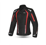 R-TECH MARSHAL Moto Senhora Textil Casacos Preto Vermelho