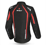 R-TECH MARSHAL Moto Senhora Textil Casacos Preto Vermelho