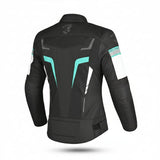 BELA SPRINTER Moto Textil Senhora Casacos Preto Turquoise
