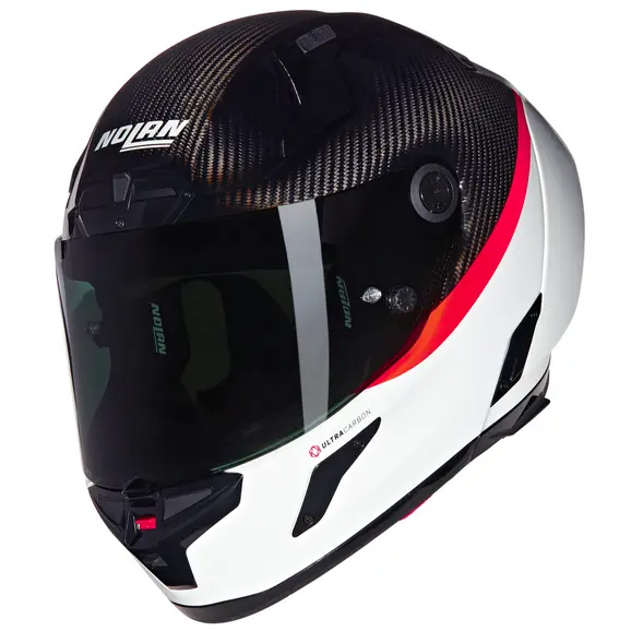 NOLAN X-804 RS ULTRA CARBON D.O.C. 346 integral Casco Bianco – 2 – Maximomoto PT