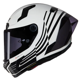 NOLAN X-804 RS ULTRA CARBON WING 344 COMPLETE HULL WHITE BLACK – Maximomoto PT