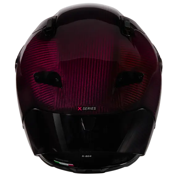 NOLAN X-804 RS ULTRA LIQUID CARBON 326 Integral Casco Rosso – 4 – Maximomoto PT