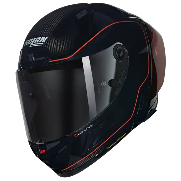 NOLAN X-804 RS ULTRA CARBON SSO DI PICCHE 342 INTEGRAL CASCO NERO ROSSO – 3 – Maximomoto PT
