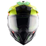 AXOR X-CROSS D/V GAMBLING Moto Adventure Capacete Amarelo Fluo