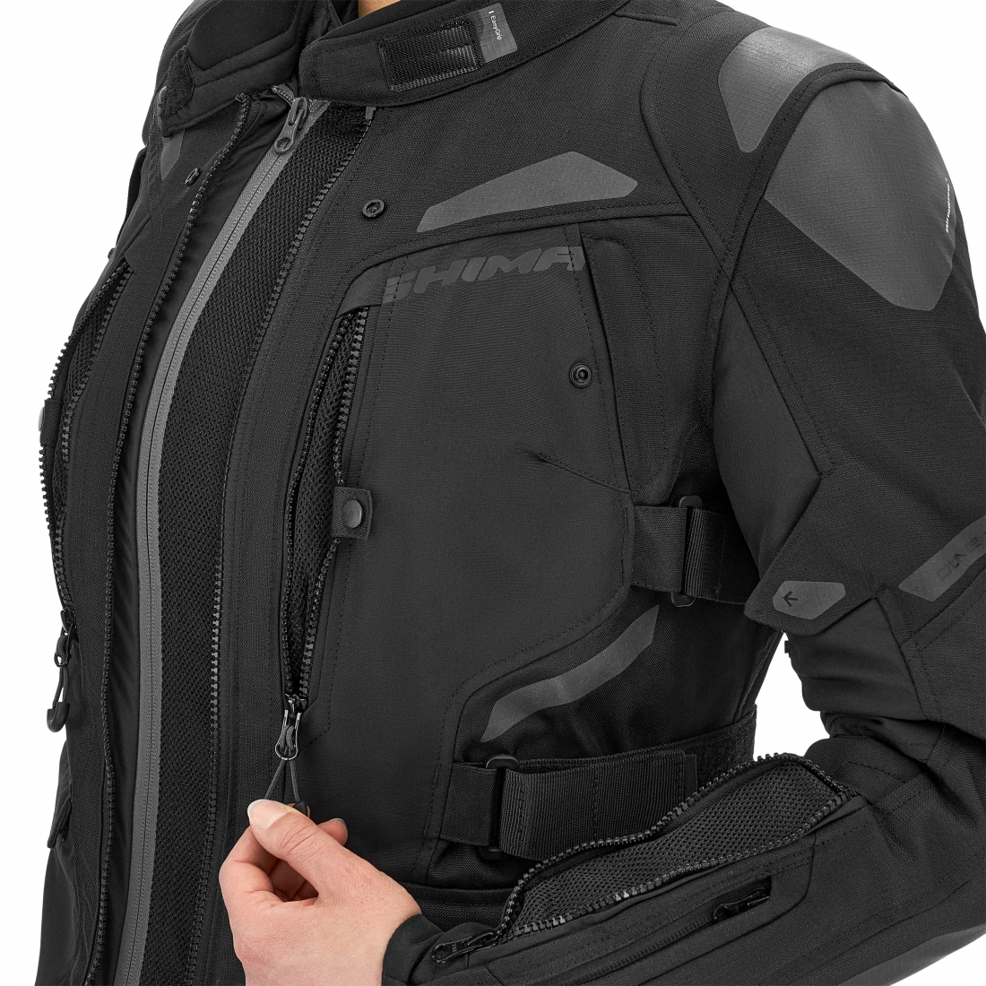 SHIMA DUNE SENHORA DE TRISMO MOTO CASACOS TEXTIL PRETO – 9 – Maximomoto PT