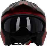 ACERBIS CAPACETE JET ARIA METALLIC ROSSO SECURTEX MOTOR P.T (t/a MaximoMoto)
