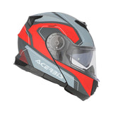 ACERBIS CASCO MODULAR SEREL 22.06 GRIS ROJO