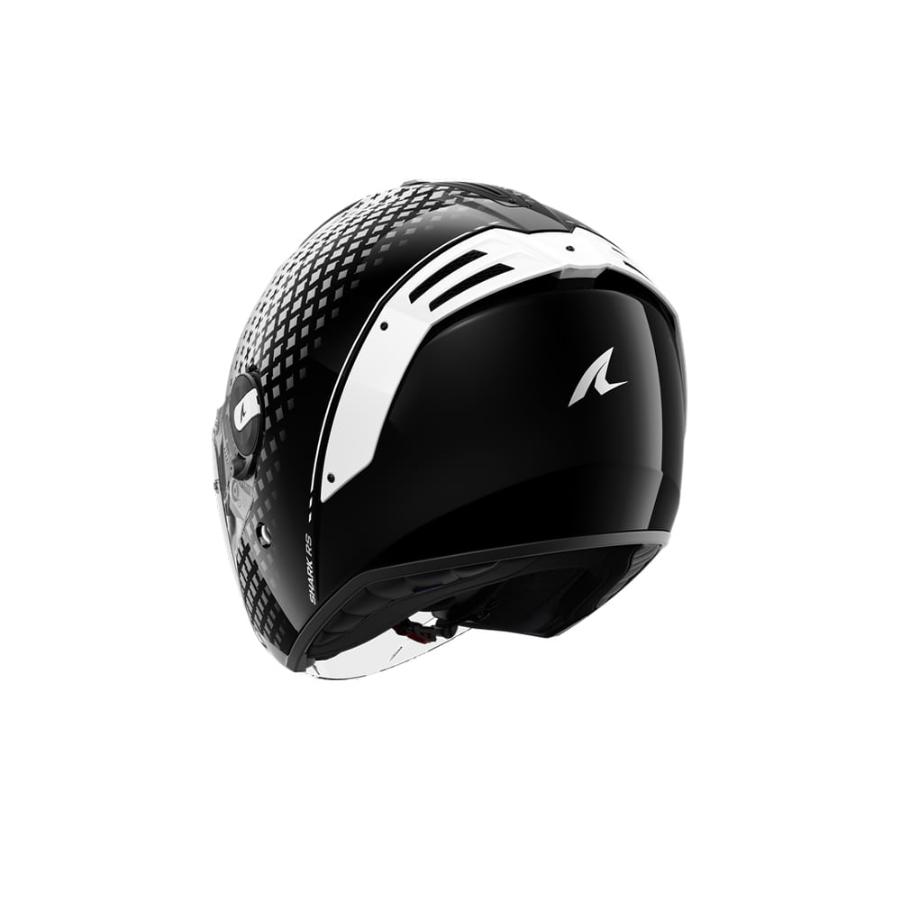 SHARK RS JET Motorcycle Helmet White Black – 3 – Maximomoto PT