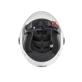 KAPPA KV28 ROSTO ABERTO TURNÊ moto Capacete branco