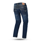 BELA ROSEKIN Denim Jeans Moto Senhora Calcas Azul