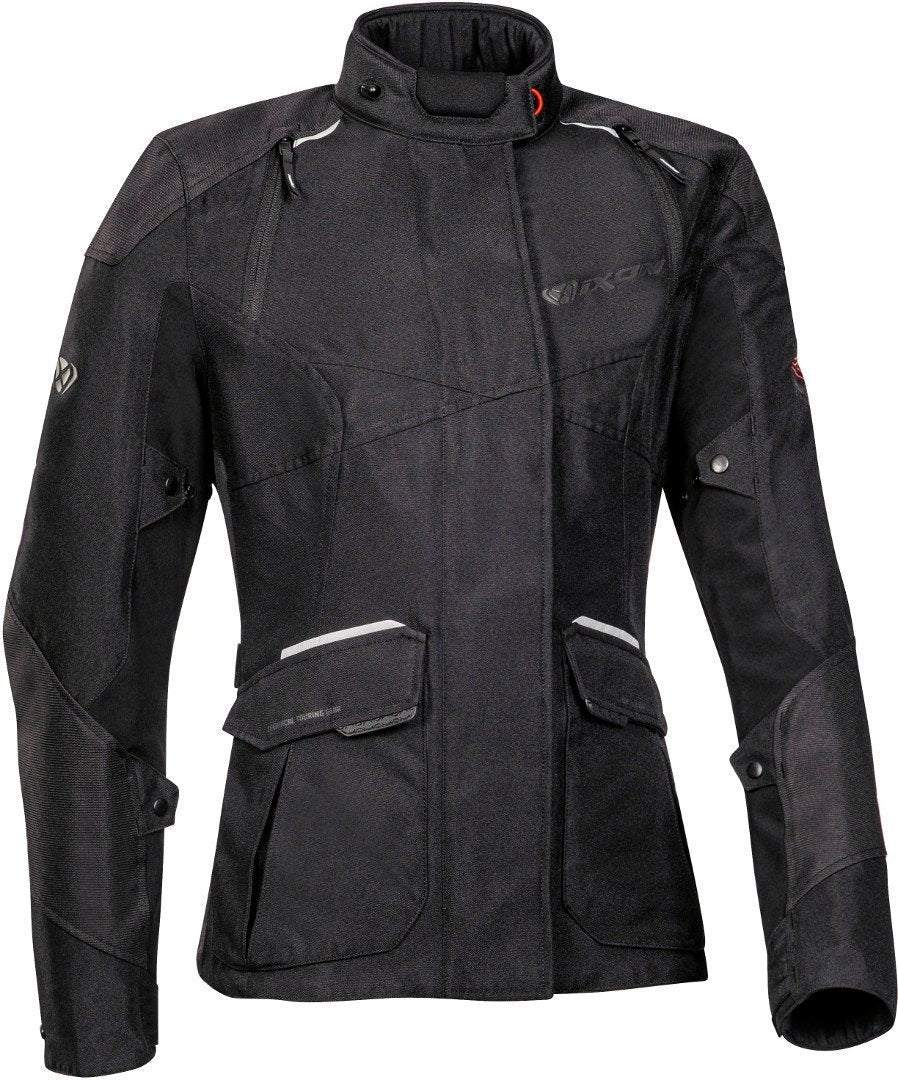 IXON BALDER LADY Textil Turismo Aventura Moto Chaqueta Negra – 1 – Maximomoto PT
