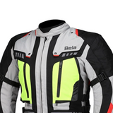 BELA Hailstorm Moto Textil Jackets Ice Black Yellow Fluor