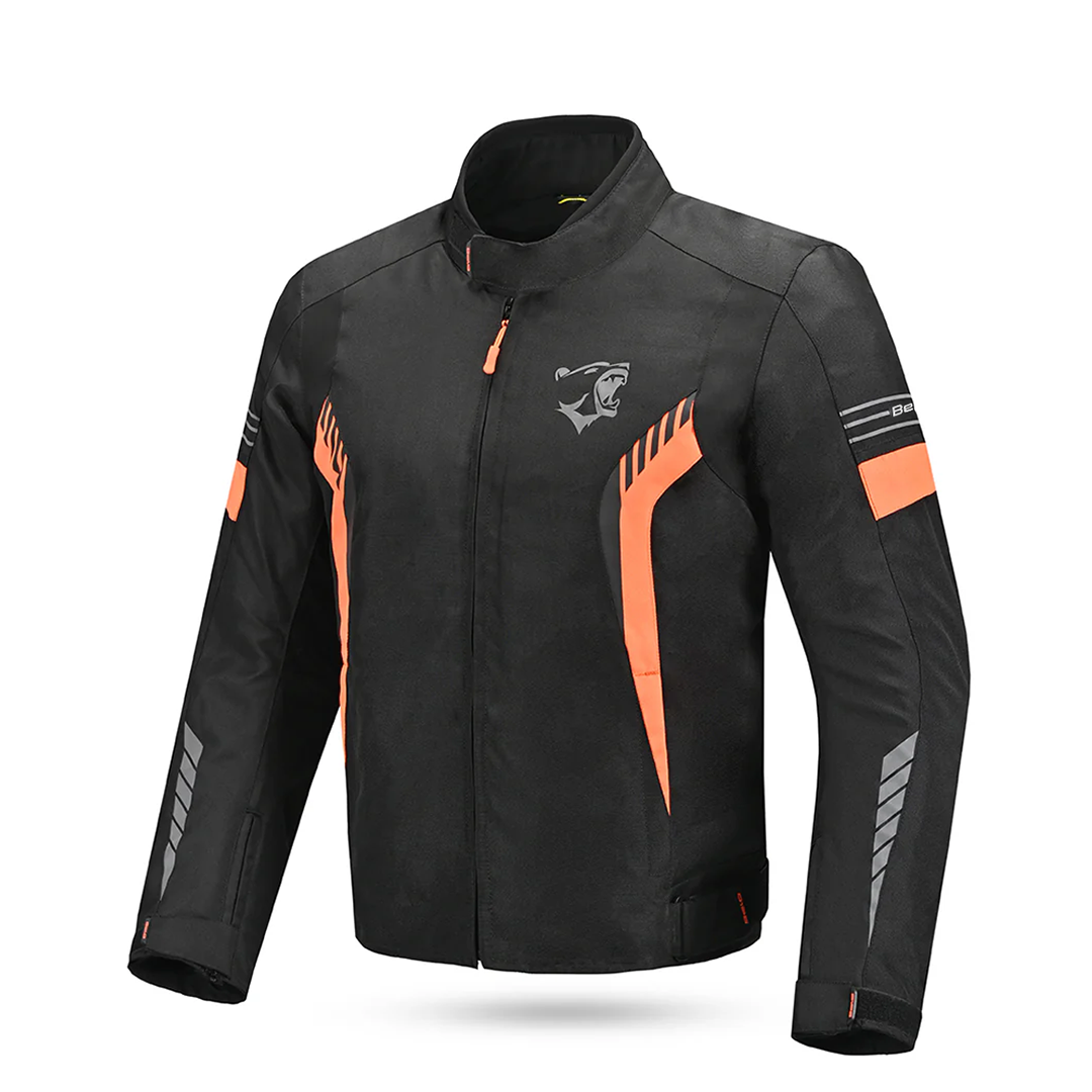 BELA BRADLEY Moto Homem Casacos Preto Laranja – 1 – Maximomoto PT