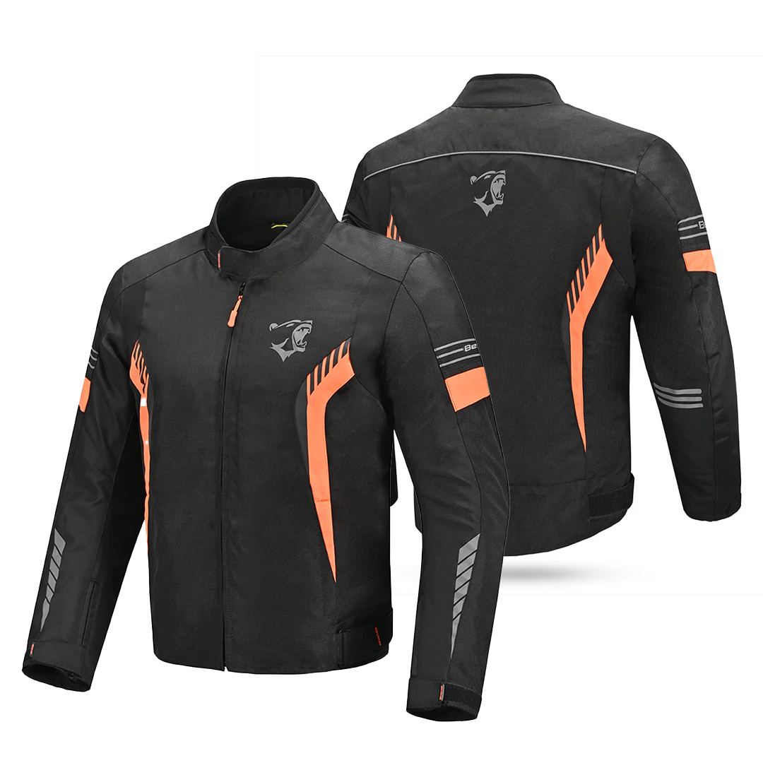 BELA BRADLEY Moto Homem Casacos Preto Laranja – 2 – Maximomoto PT