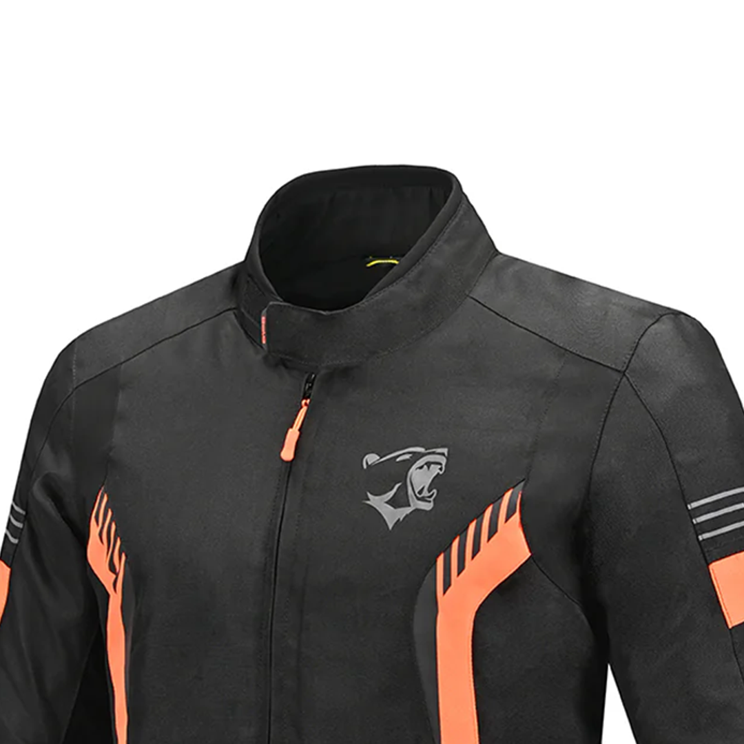 BELA BRADLEY Moto Homem Casacos Preto Laranja – 4 – Maximomoto PT