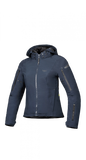 IXON BURNING Mujer Textil Motocicleta Chaqueta MARINA DE GUERRA