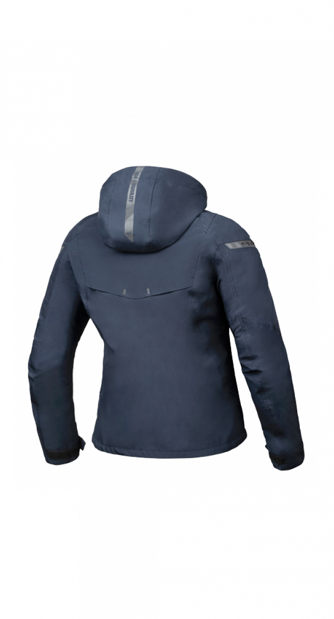 IXON BURNING Mujer Textil Motorcycle Chaqueta MARINA DE GUERRA – 2 – Maximomoto PT