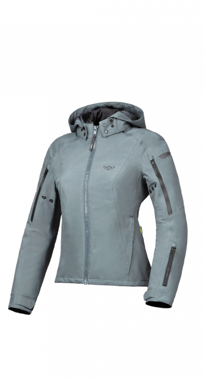 IXON BURNING Mujer Textil Motorcycle Green Tactical Jacket – 1 – Maximomoto PT