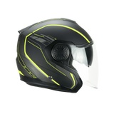 SKA-P - 1DG JET TOUR RACE Grafite Giallo fluo satinato