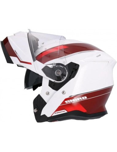 SHIRO DISCOVER ROYAL Moto Modular Capacete Vermelho – 2 – Maximomoto PT