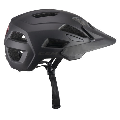 CGM 890A Sentiero Mono Urbano Ciclista Casco Nero opaco – 1 – Maximomoto PT