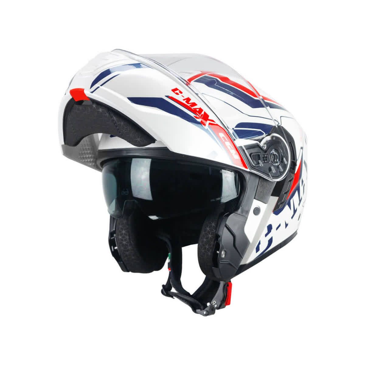 CGM 569G C-MAX City De Moto Casco Modular Azul Blanco Rojo – 2 – Maximomoto PT