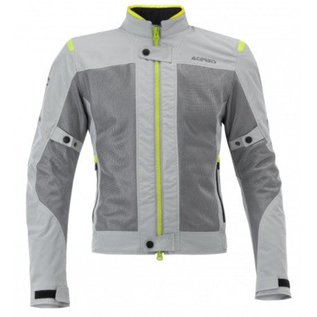 ACERBIS RAMSEY VENTED 2.0 CE WOMEN'S CHAQUETA GRIS/AMARILLO – 1 – Maximomoto PT