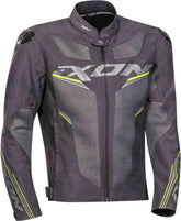 IXON DRACO Hombre Moto Textil Chaqueta Antracita Gris Amarillo – Maximomoto PT