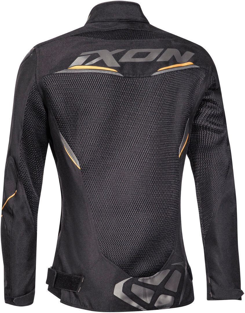 IXON DRACO LADY Verano Moto Textil Jacket Black Gold – 2 – Maximomoto PT