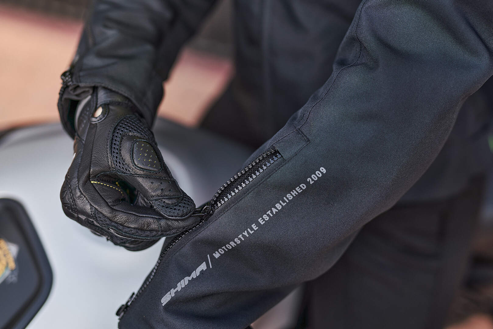 SHIMA DRIFT MOTO Senhora Casacos Fluo