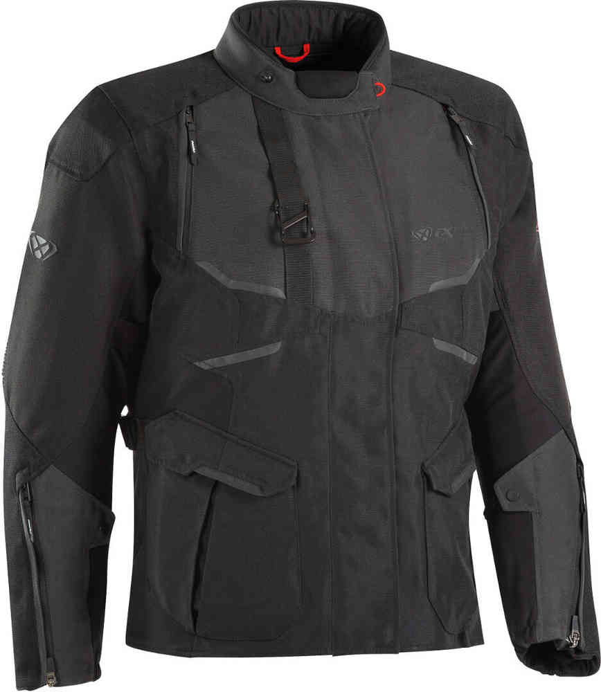 IXON EDDAS C LADY Moto Aventura Textil Chaqueta Negro Antracita – 1 – Maximomoto PT