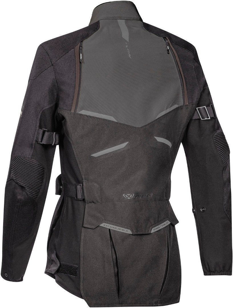 IXON Eddas Women's Textile Adventure Motorcycle Jacket Black Anthracite – 2 – Maximomoto PT