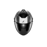 Shark RS JET CARBON Moto Capacete Branco Preto