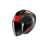 SHARK RS JET CARBON Motorcycle Helmet Black Red – Maximomoto PT