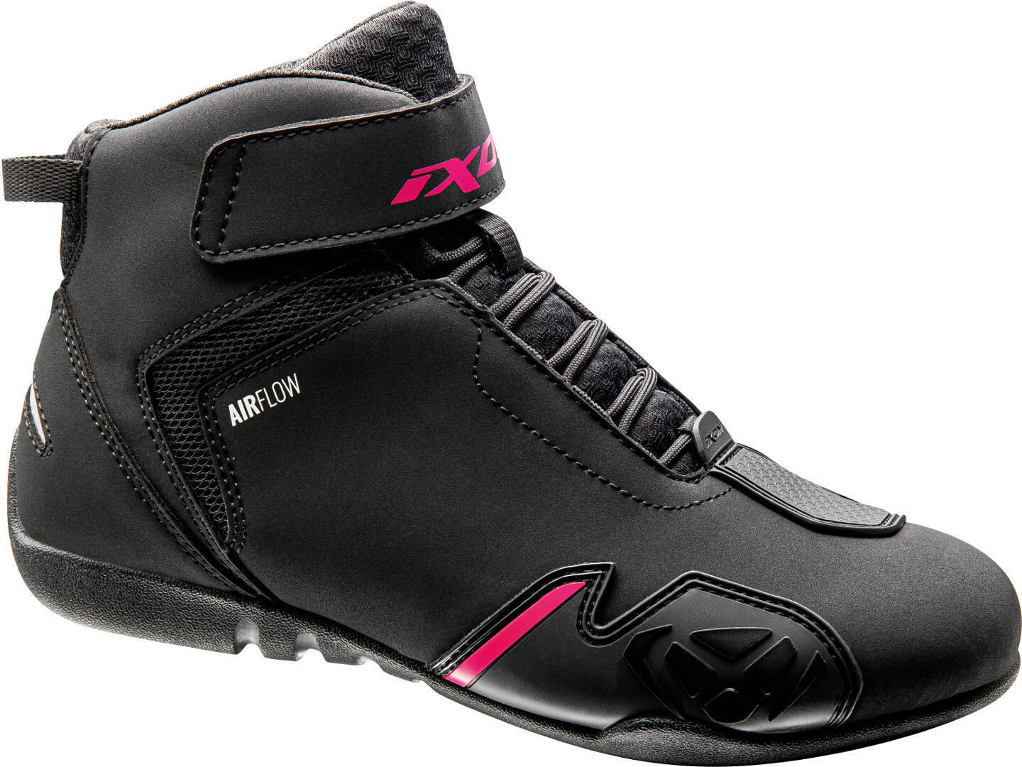 IXON GAMBLER MULHER MOTOCICLISMO BOTAS PRETAS FÚCSIA – 3 – Maximomoto PT