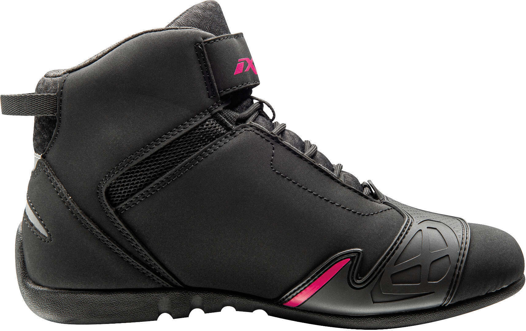 IXON GAMBLER MULHER MOTOCICLISMO BOTAS PRETAS FÚCSIA – 2 – Maximomoto PT