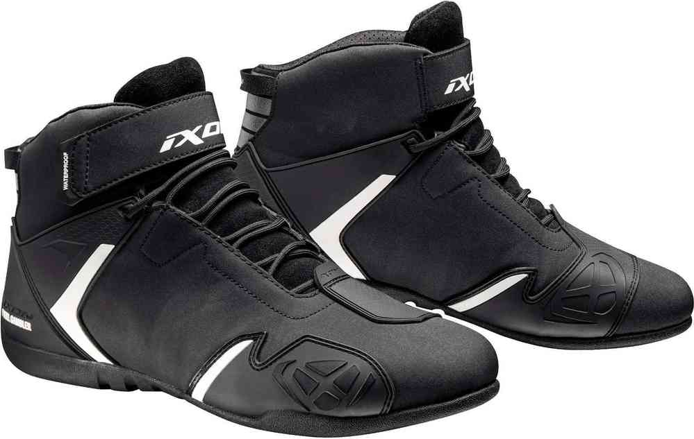 IXON GAMBLER WP HOMEM EQUITAÇÃO BOTAS PRETO BRANCO – 1 – Maximomoto PT