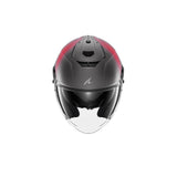 SHARK RS JET Moto Capacete Azul Violeta Prateado