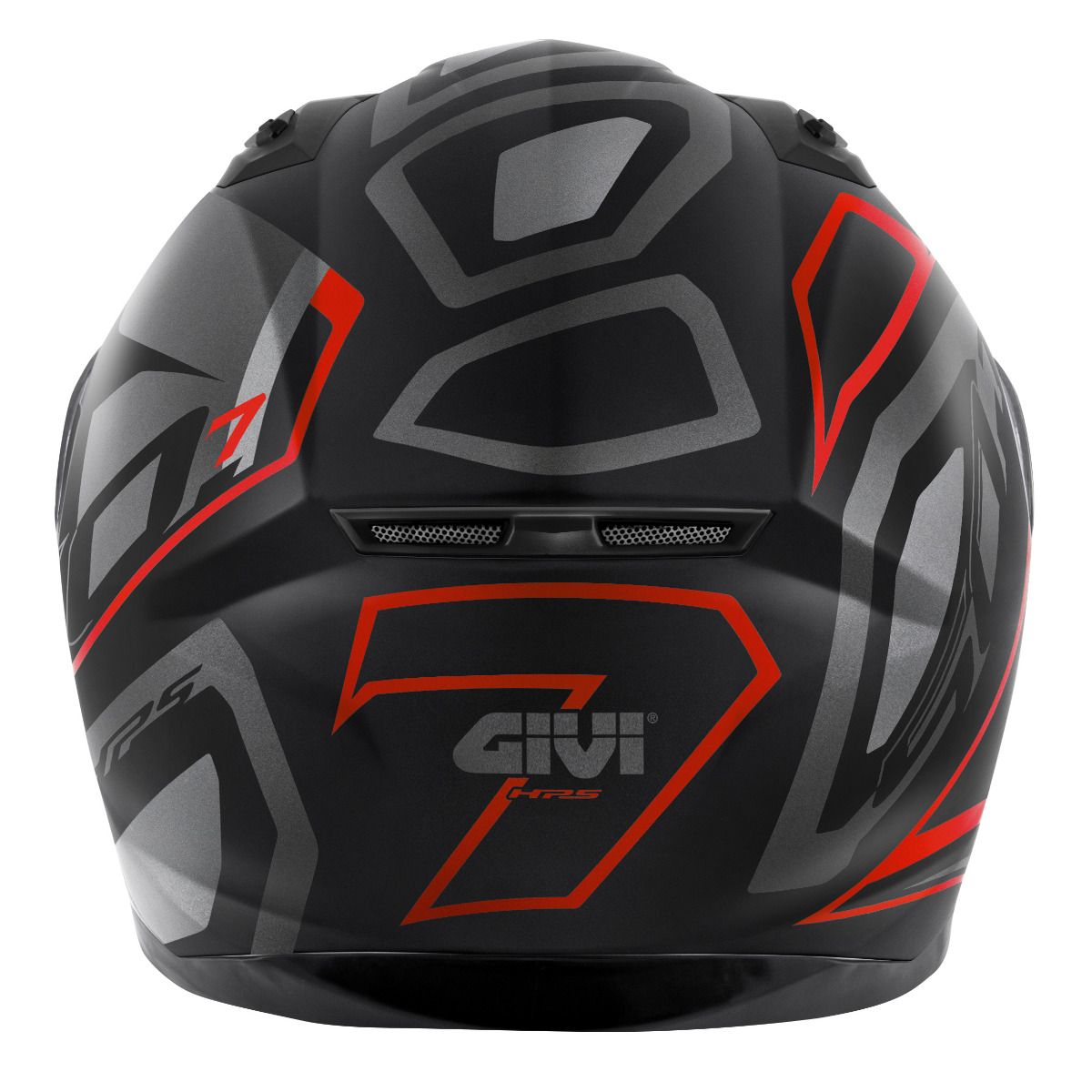 GIVI - CASCO INTEGRAL 50.7 PROTON TITANIO /ROSSO – 5 – Maximomoto PT