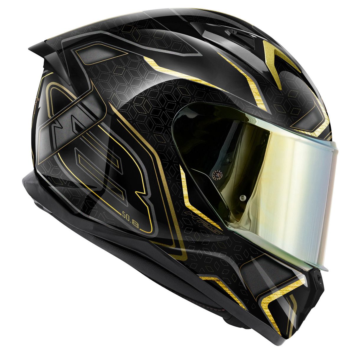 GIVI 508 MYSTICAL Moto Casco Integral Negro Bronce Oro – 3 – Maximomoto PT