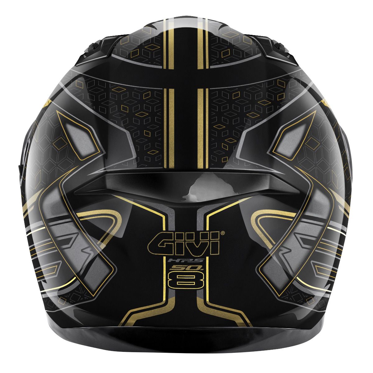 GIVI 508 MYSTICAL Moto Casco Integral Negro Bronce Oro – 6 – Maximomoto PT