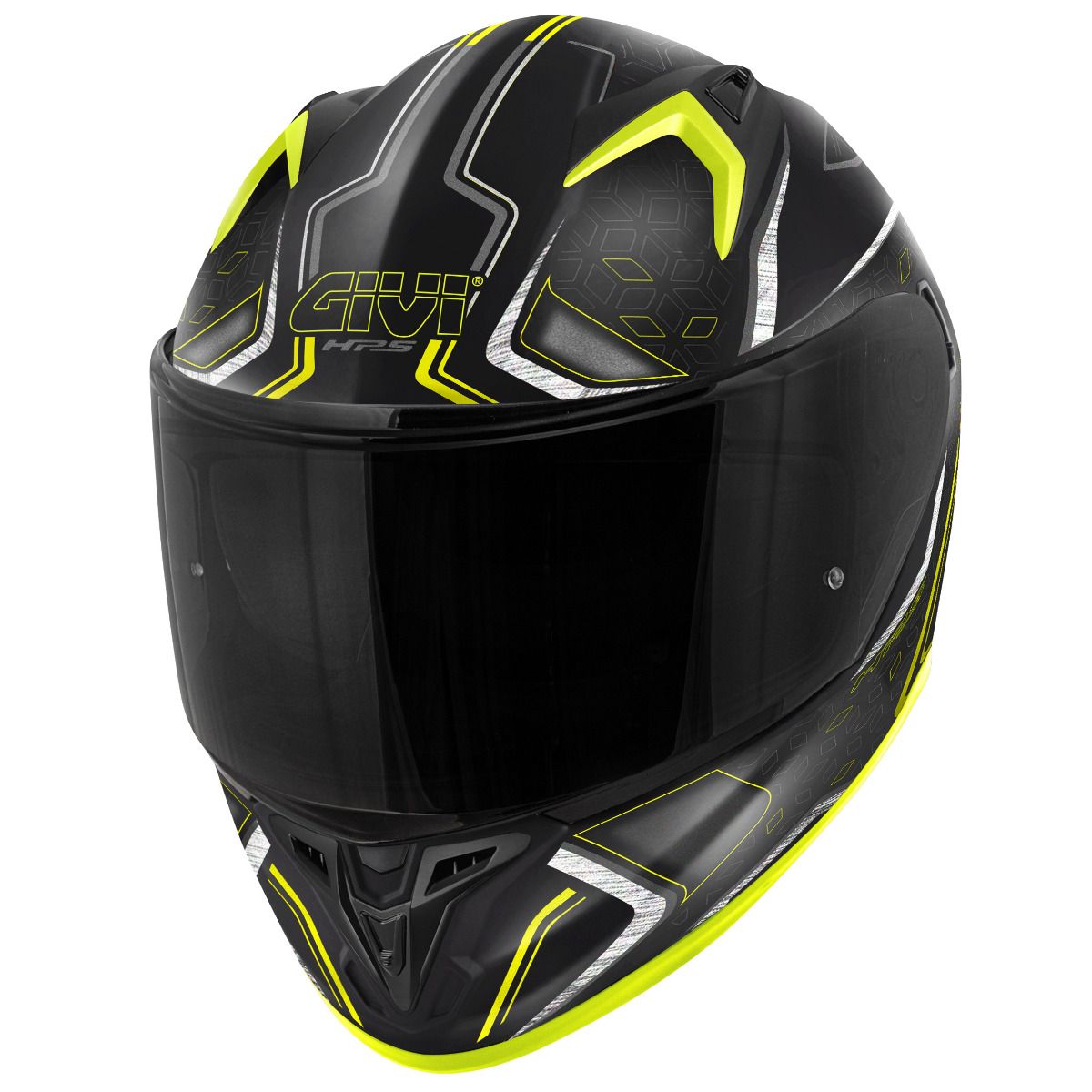 GIVI 50.8 Mystical Moto Integral Casco Negro Amarilla Titani – 1 – Maximomoto PT